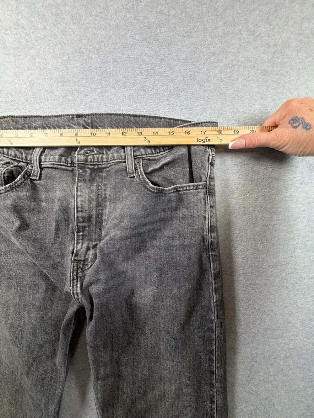 Levi's 510 Skinny Fit WaterLess Faded Black Jeans
